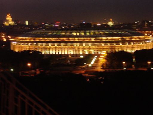Moscou by night (Stade Olympique)